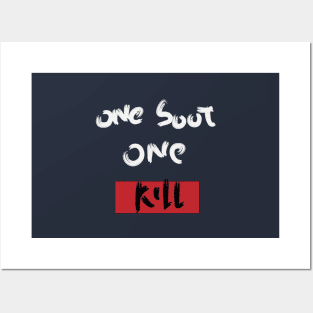 one soot one kill Posters and Art